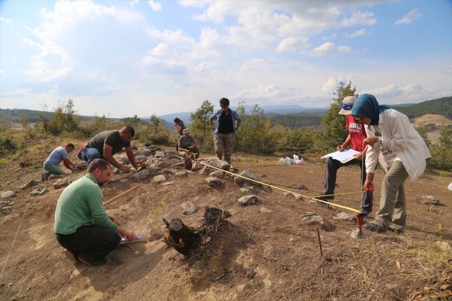 Karadeniz Bölgesi'nde ilk kez bir taş işlik alanına rastlandı